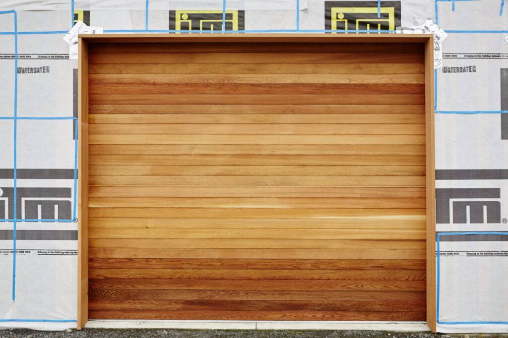 Joiner Shop – cedar door