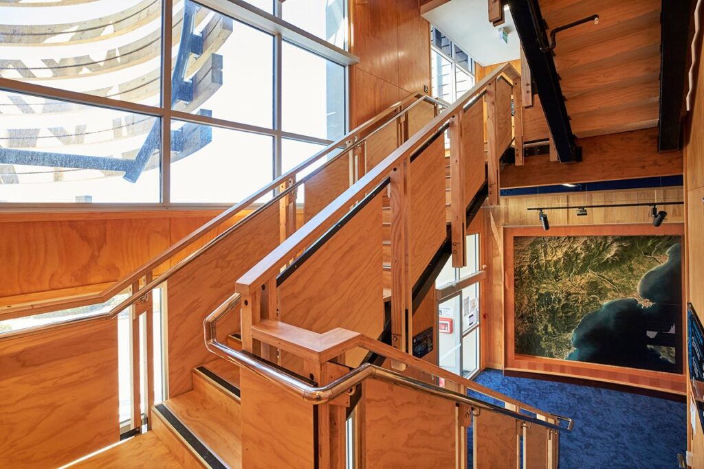 Joiner Shop Civic centre stairs